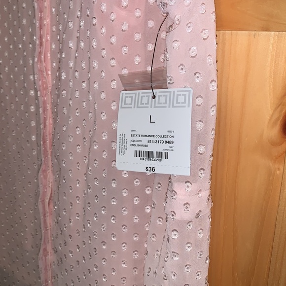 NEW! Liz Claiborne Button Up Sheer Tank - Picture 4 of 11